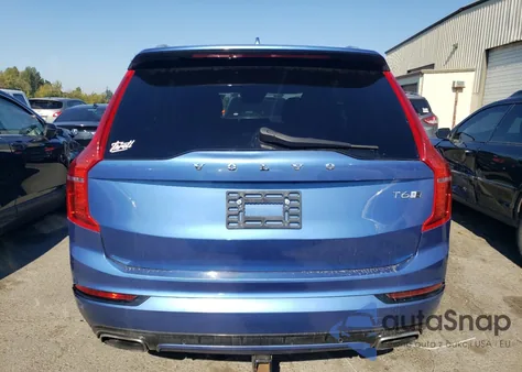 2016 Volvo Xc90 T6 из США, поврежденный, VIN YV4A22PM9G1076062